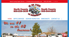 Desktop Screenshot of northcountyseptic.com